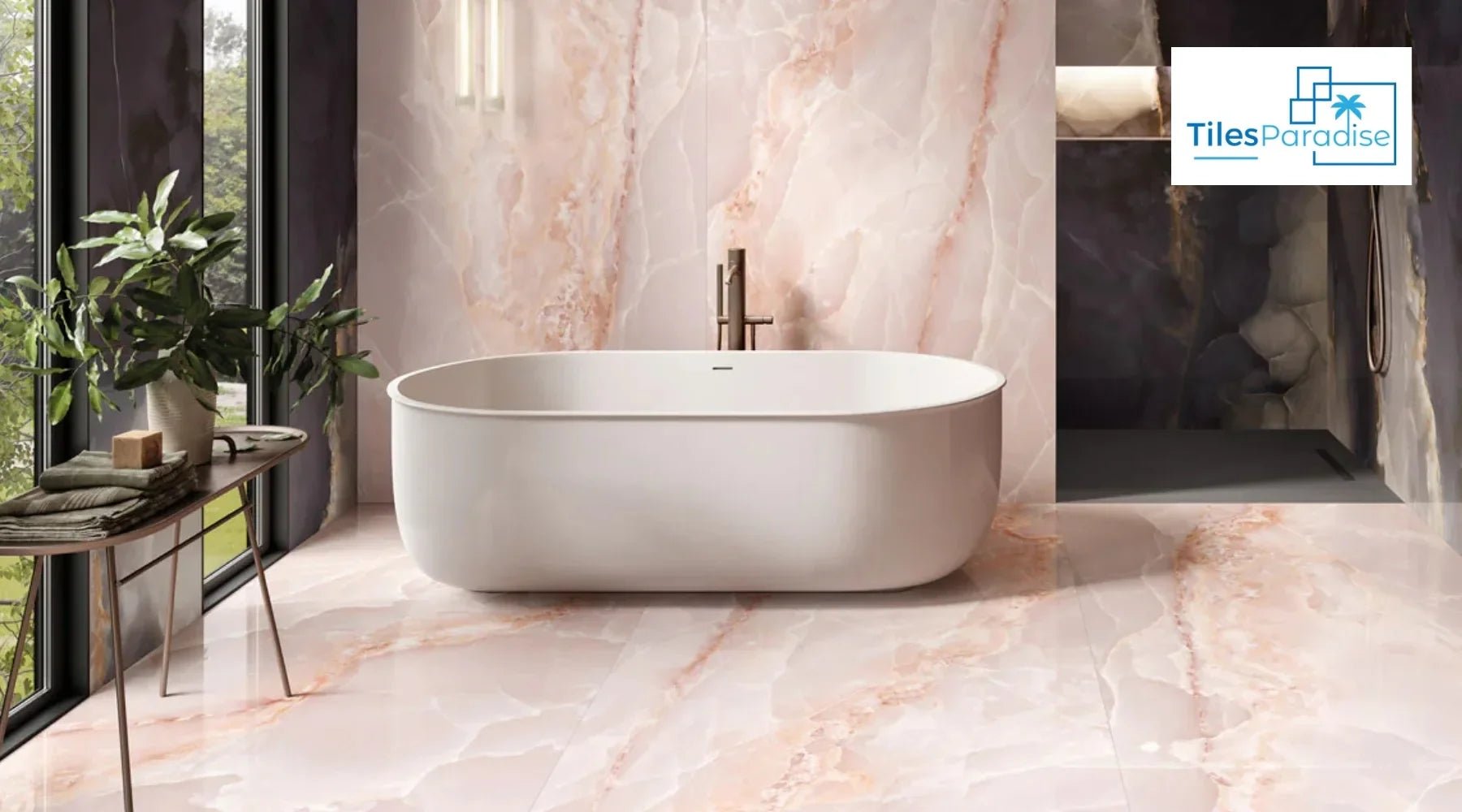 How to Choose the Right Shade of Pink Tiles for a Bathroom - TILES Paradise