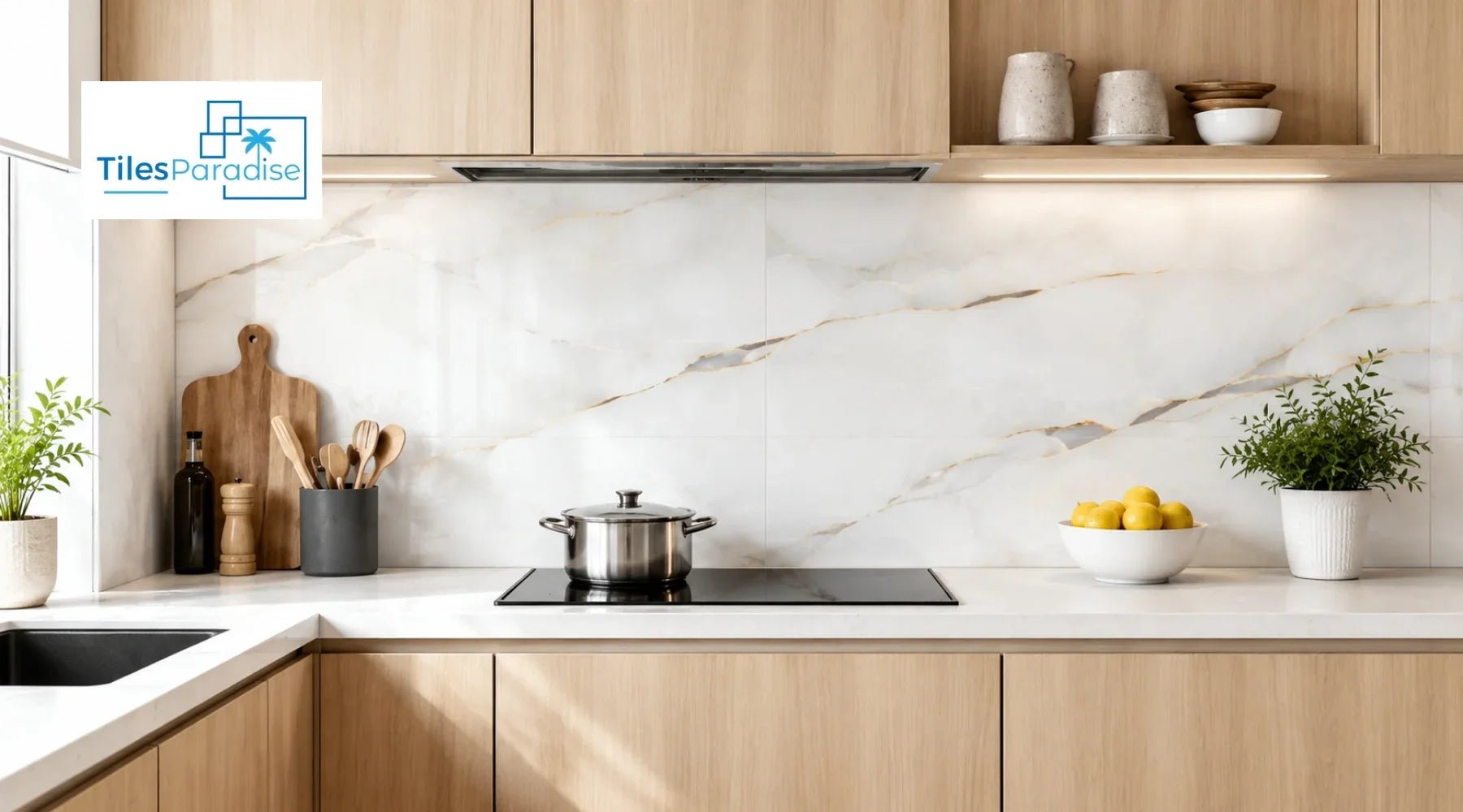 Porcelain Kitchen Splashback Tiles: Materials, Heat Ratings, and Size Guide for Homeowners - TILES Paradise