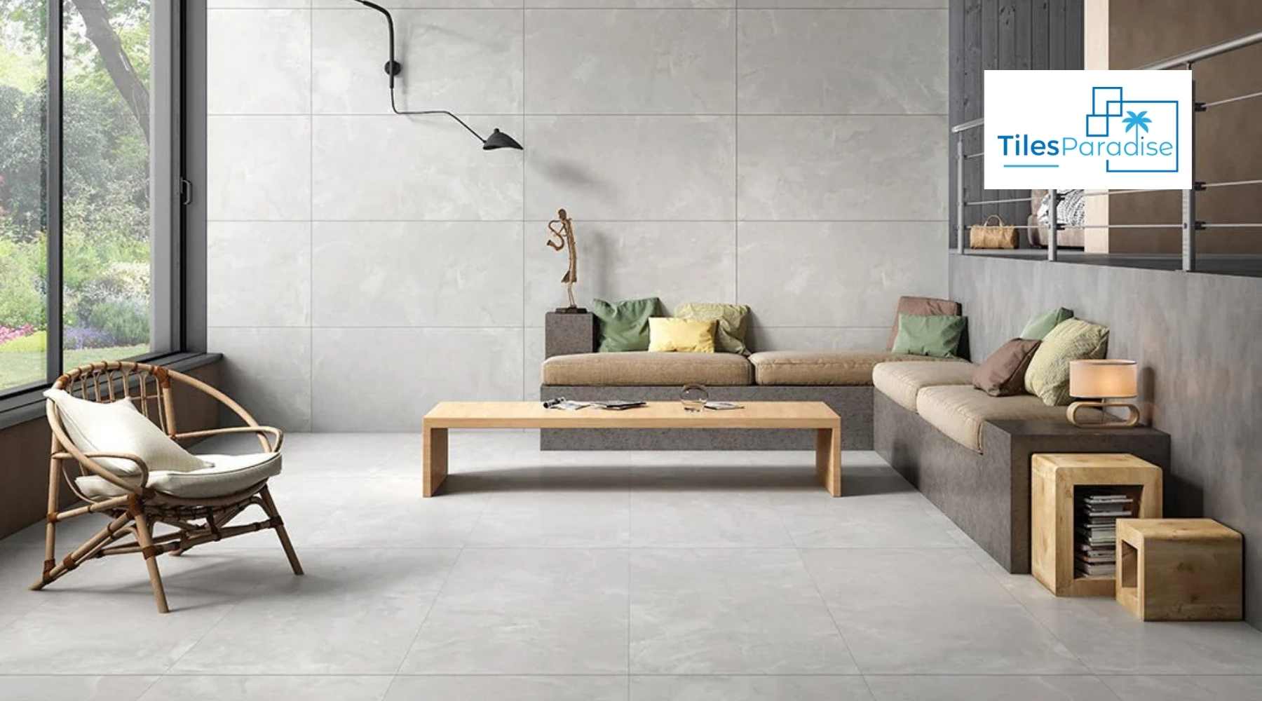 White Matt Porcelain Floor Tiles for Kitchens and Bathrooms: Types, Sizes, Finishes and Grout Pairings Explained - TILES Paradise