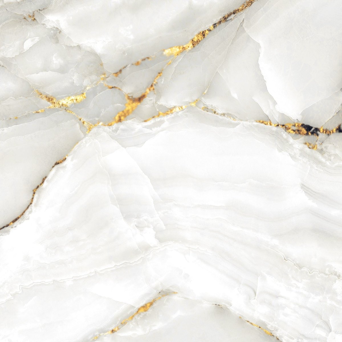 60 sqm pallet Deal Aurora Onyx Gold Glossy Porcelain Tiles 60x60cm Wall & Floor Tile - TILES Paradise