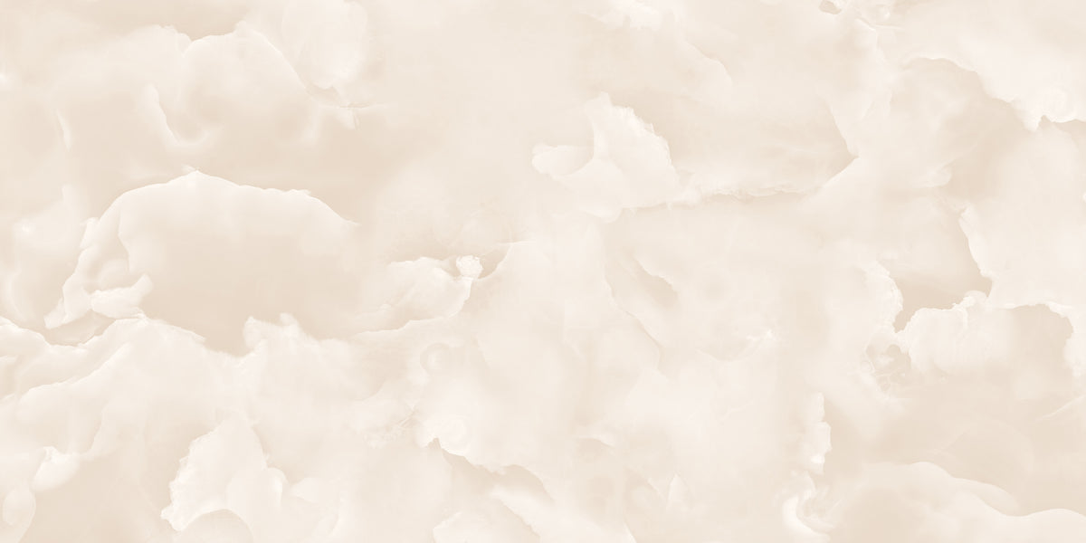 Alba Onyx Beige Onyx Effect Satin Porcelain 60x120cm Wall & Floor Tile - tile face 1
