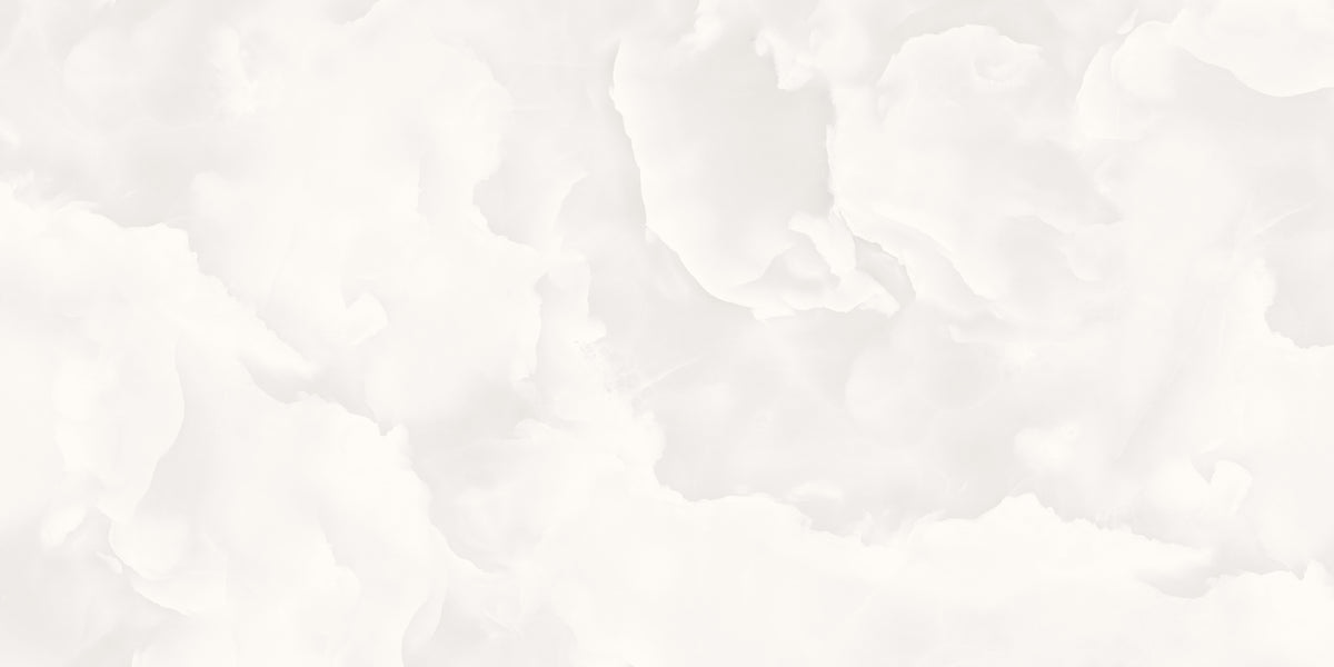 Alba Onyx White Onyx Effect Satin Porcelain 60x120cm Wall & Floor Tile - tile face 4