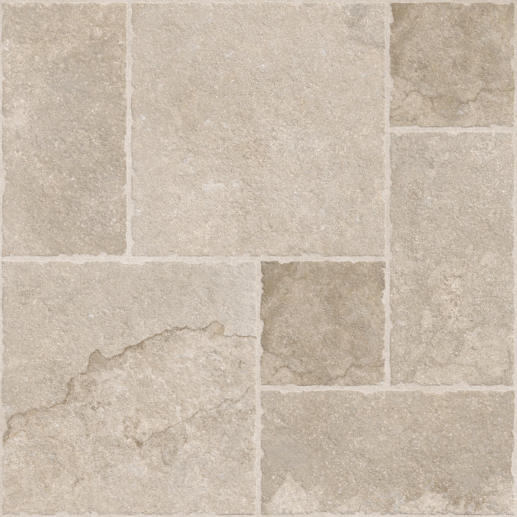 Portland Collection Cream Flagstone Stone Effect Porcelain Tiles Paradise UK