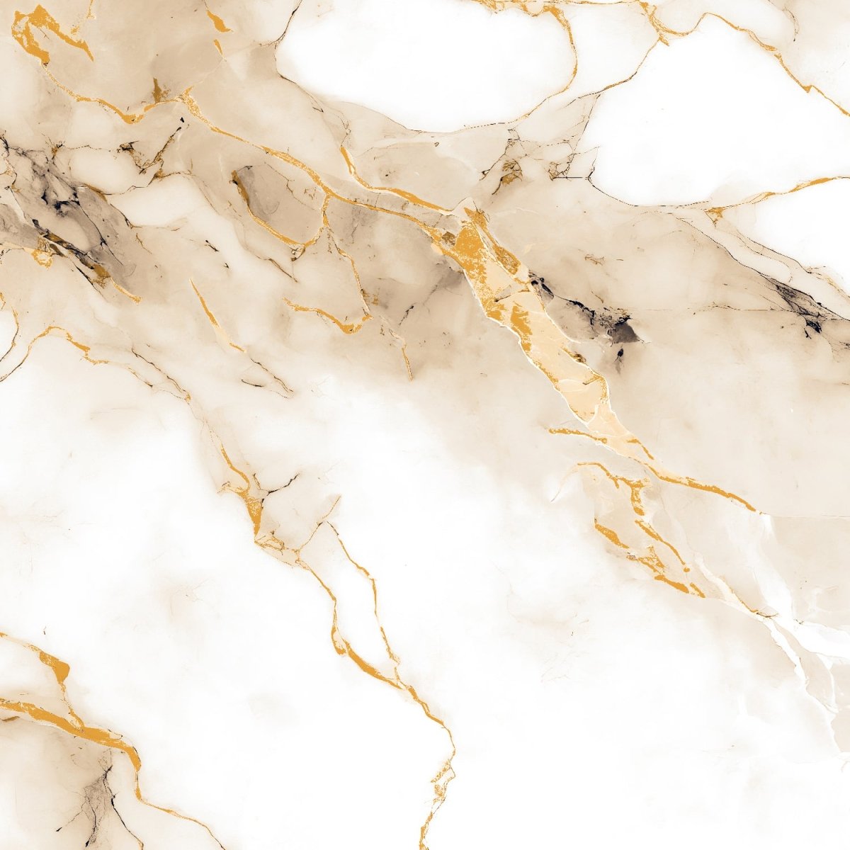 Afyon Gold Polished Porcelain Tiles 60x60cm featuring glossy marble veins in gold and beige tones by Tiles Paradise.