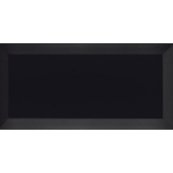 Boomin Black Gloss 10x20cm Ceramic Metro Tiles