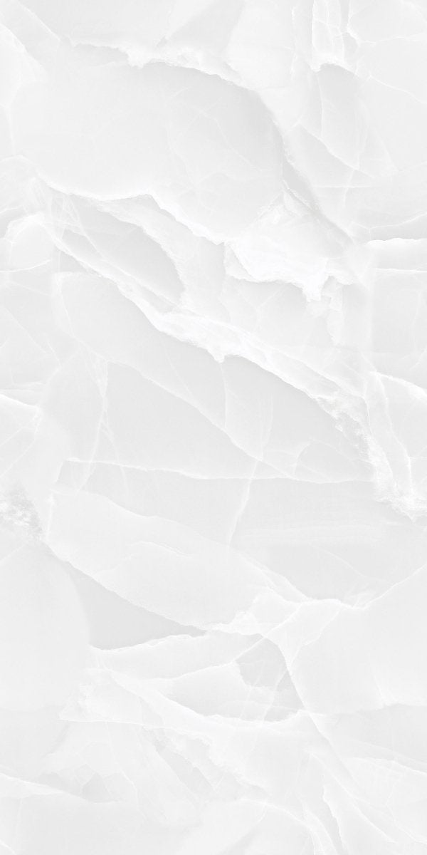 Crystal Onyx White Polished Porcelain 60x120cm Wall & Floor Tile - TILES Paradise