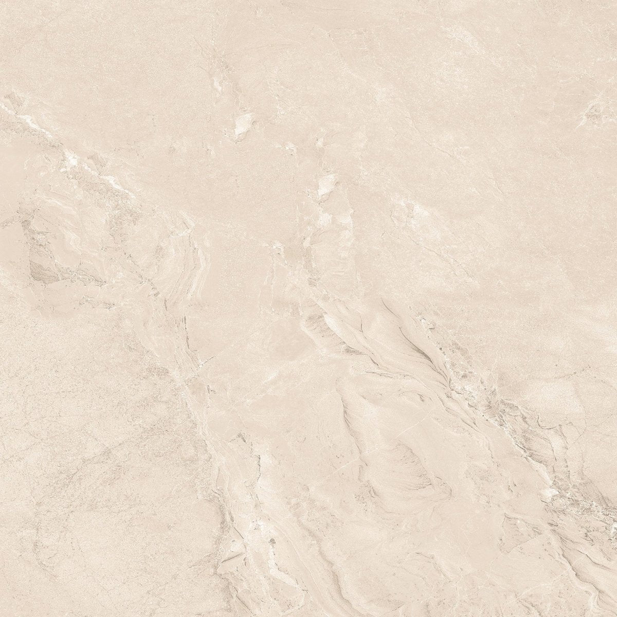 Florence Beige Polished Porcelain 60x60cm Wall & Floor Tile - TILES Paradise