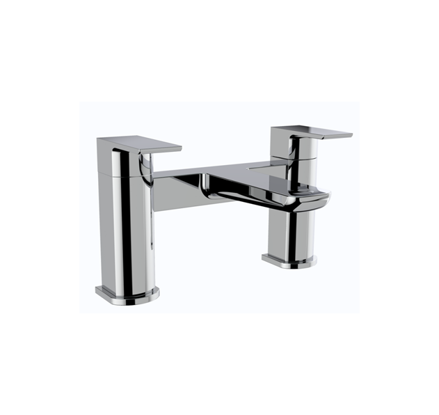 Kalto Chrome Square Bath Filler Tap