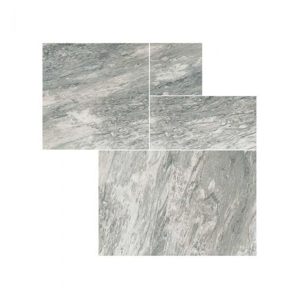 Stone Chevy Grey Modular Porcelain Matt 100x87cm Wall & Floor Tile