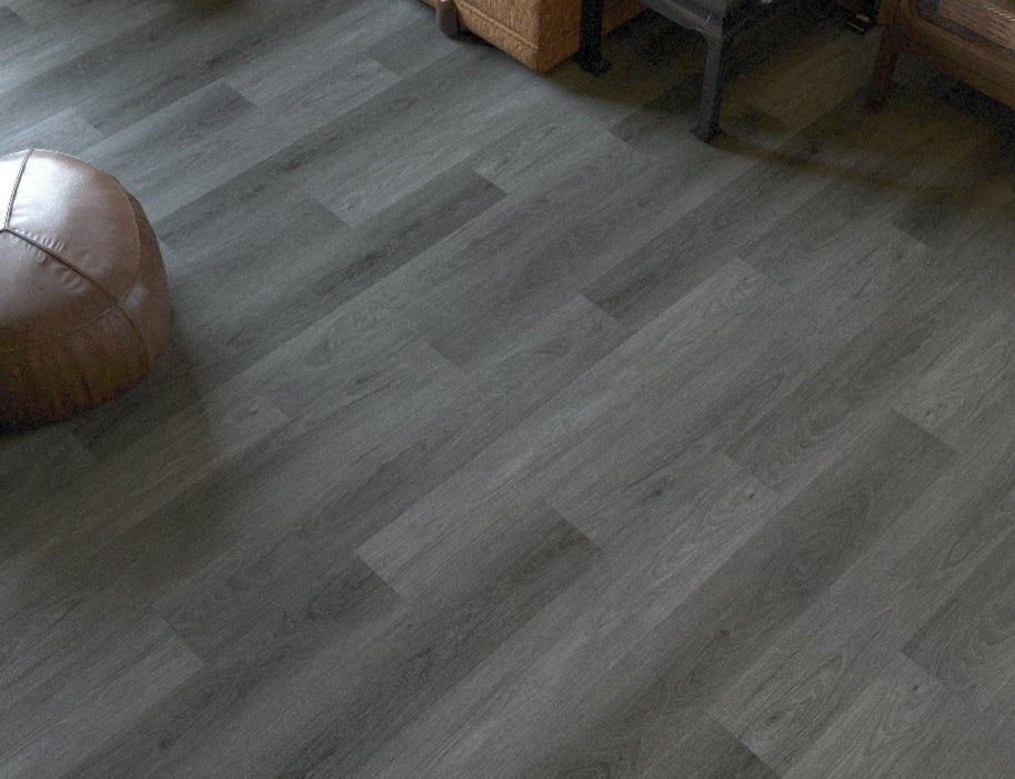 Luxura Charred Oak SPC Click Vinyl Flooring - 1230x180mm | 6.5mm Plank - TILES Paradise