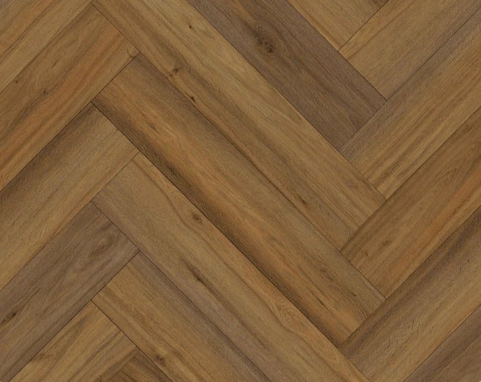 Luxura Coral Oak SPC Click Vinyl Flooring - 640x128mm | 6.5mm Herringbone - TILES Paradise