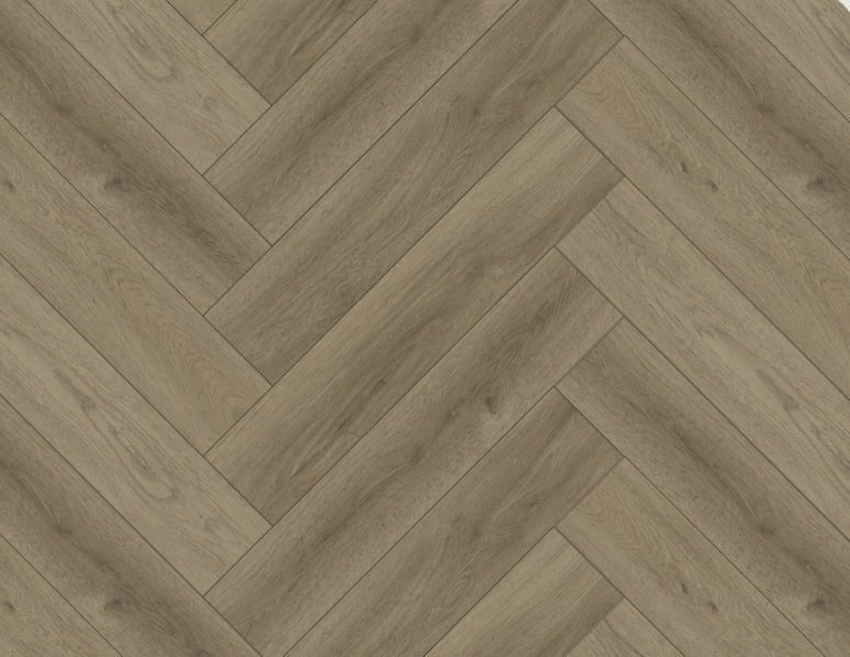 Luxura Toranto Oak SPC Click Vinyl Flooring - 640x128mm | 6.5mm Herringbone - TILES Paradise