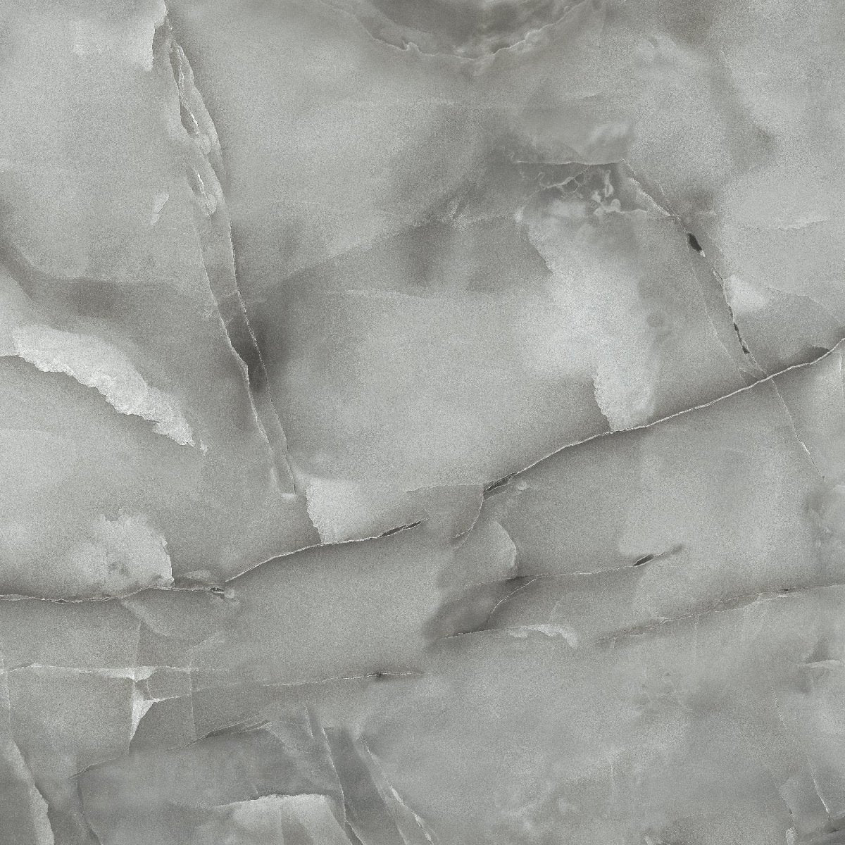 Makrana Dark Grey 60x60cm Polished Porcelain Wall and Floor Tile - TILES Paradise