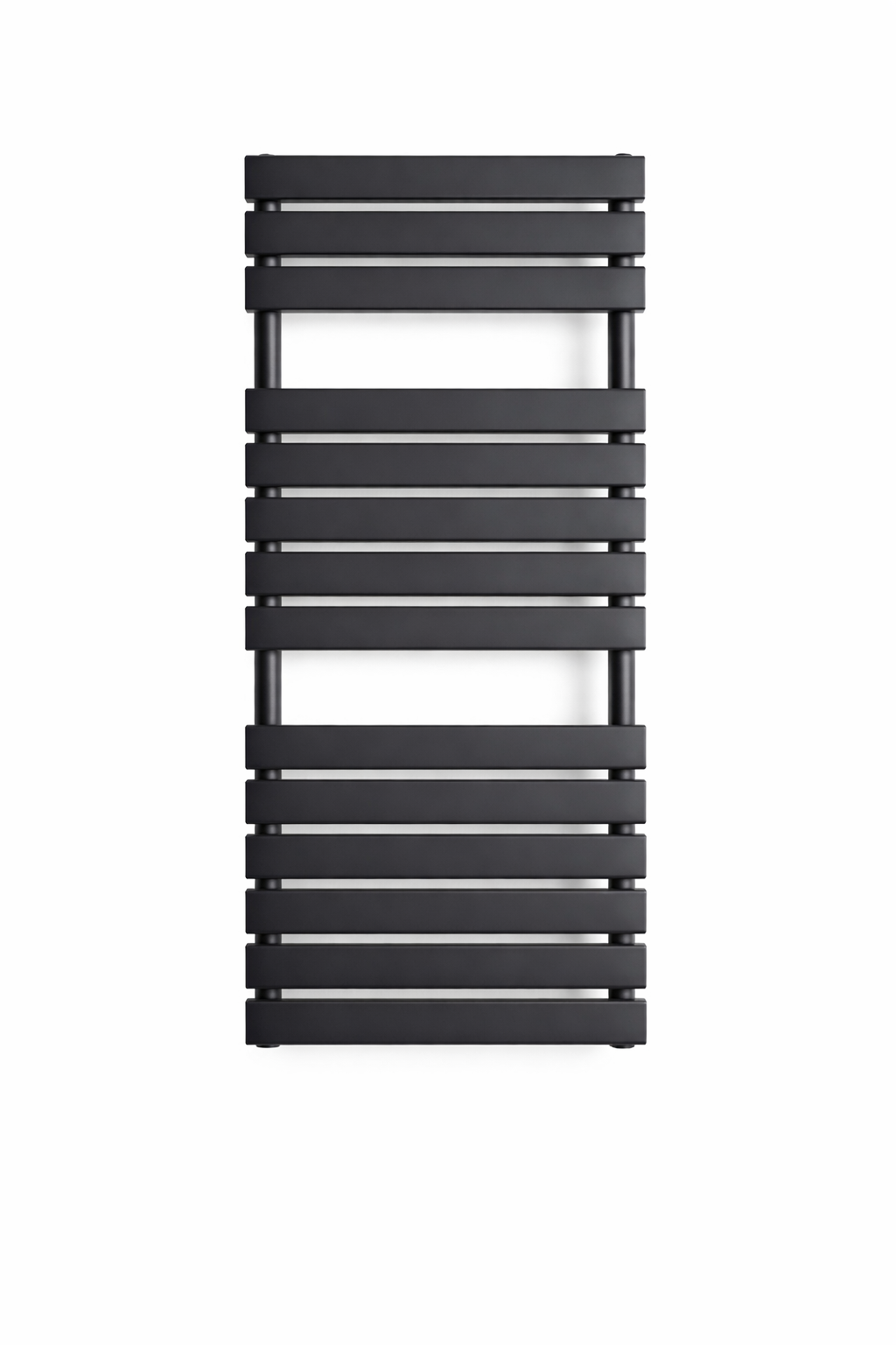 Maretta 1185x500mm Textured Grey Designer Heated Towel Rail