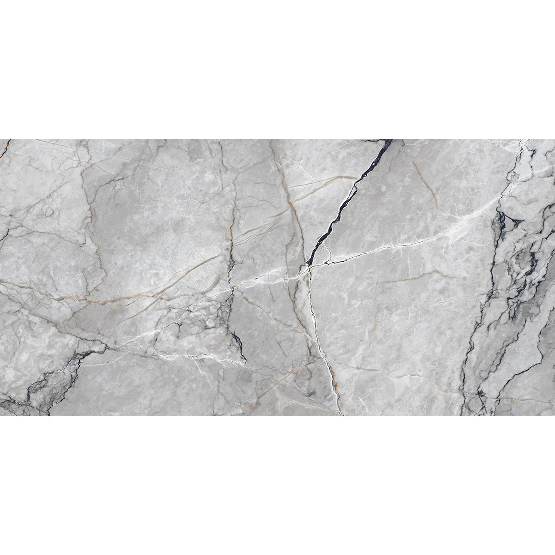 Sylvan Dark Grey Marble Essence 60x120cm Matt Anti-Slip Porcelain Wall & Floor Tile