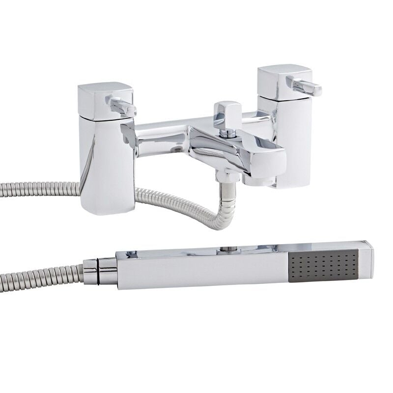 Modara Chrome Square Bath Shower Mixer Tap