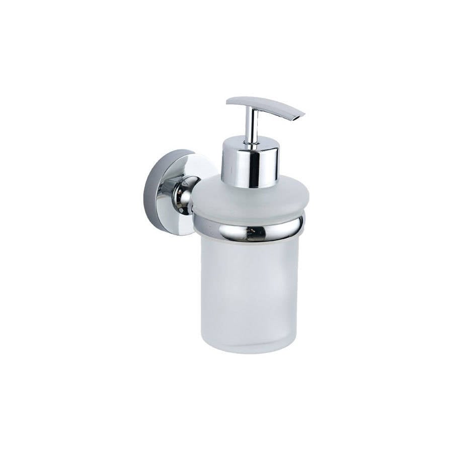 Norvia Chrome Round Soap Dispenser