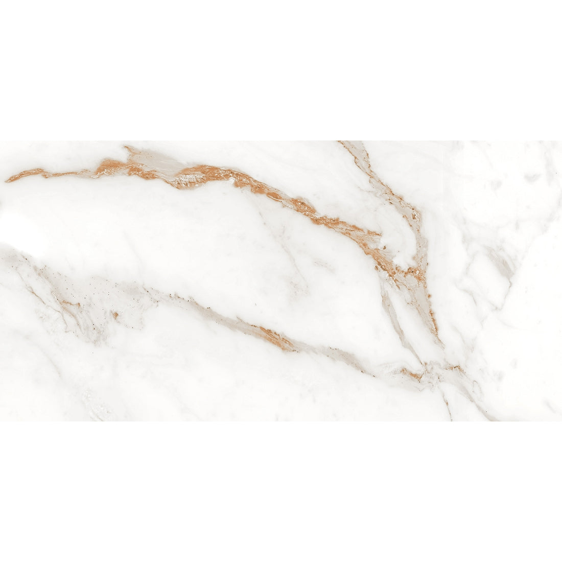 Crystal Brown Marble Effect 30x60cm Matt Antislip Porcelain Wall and Floor Tile