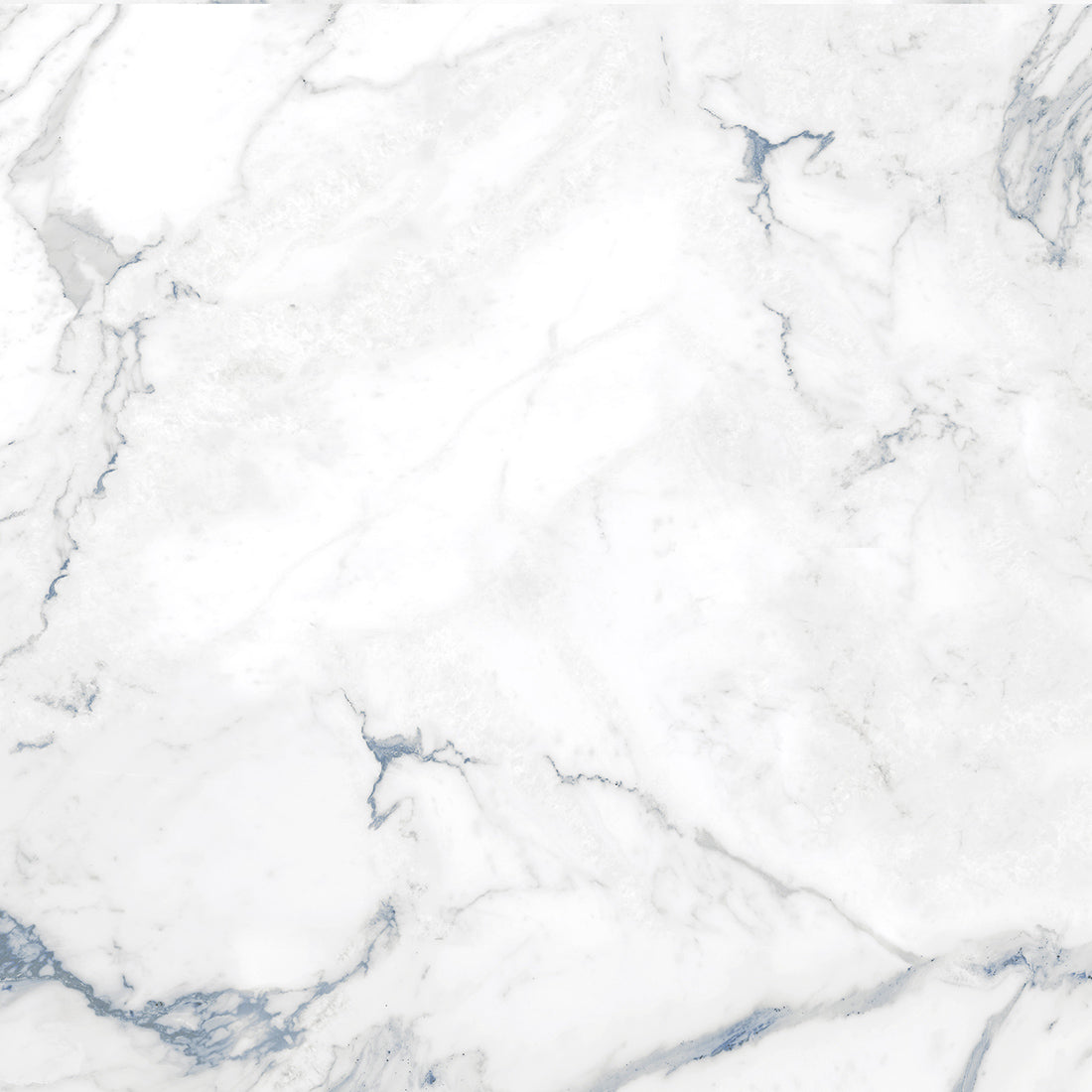 Crystal Blue Marble Effect 60x60cm Matt Antislip Porcelain Wall and Floor Tile