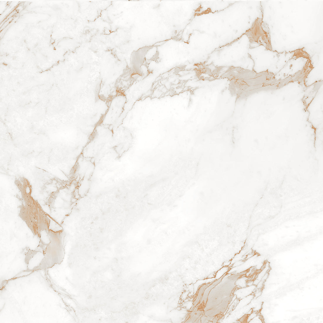 Crystal Brown Marble Effect 60x60cm Matt Antislip Porcelain Wall and Floor Tile