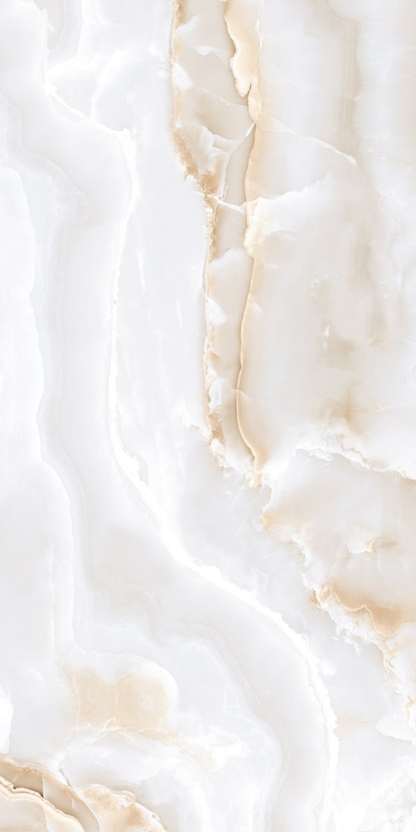 Onyx Beige Polished Porcelain 60x120cm Wall and Floor Tile - TILES Paradise