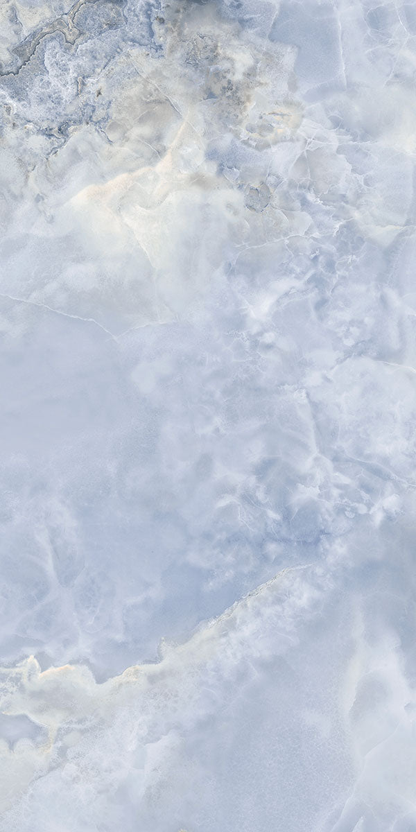 Onyx Oasis Blue 60x120cm Polished Porcelain Wall & Floor Tile - TILES Paradise