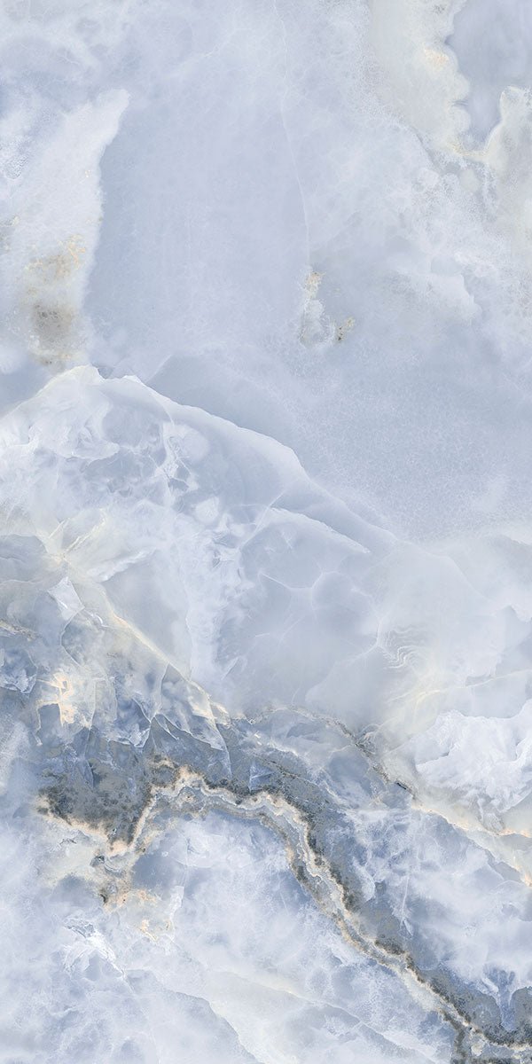 Onyx Oasis Blue 60x120cm Polished Porcelain Wall & Floor Tile - TILES Paradise