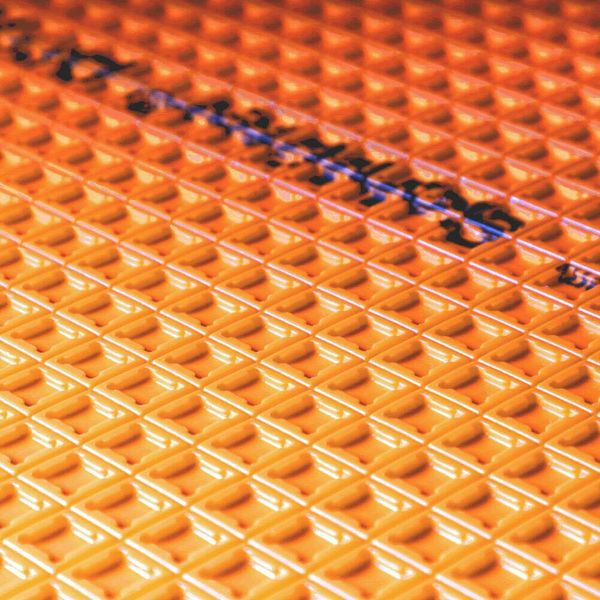 Orange Decoupling Membrane DITRA Matting - Sold by the Meter - TILES Paradise
