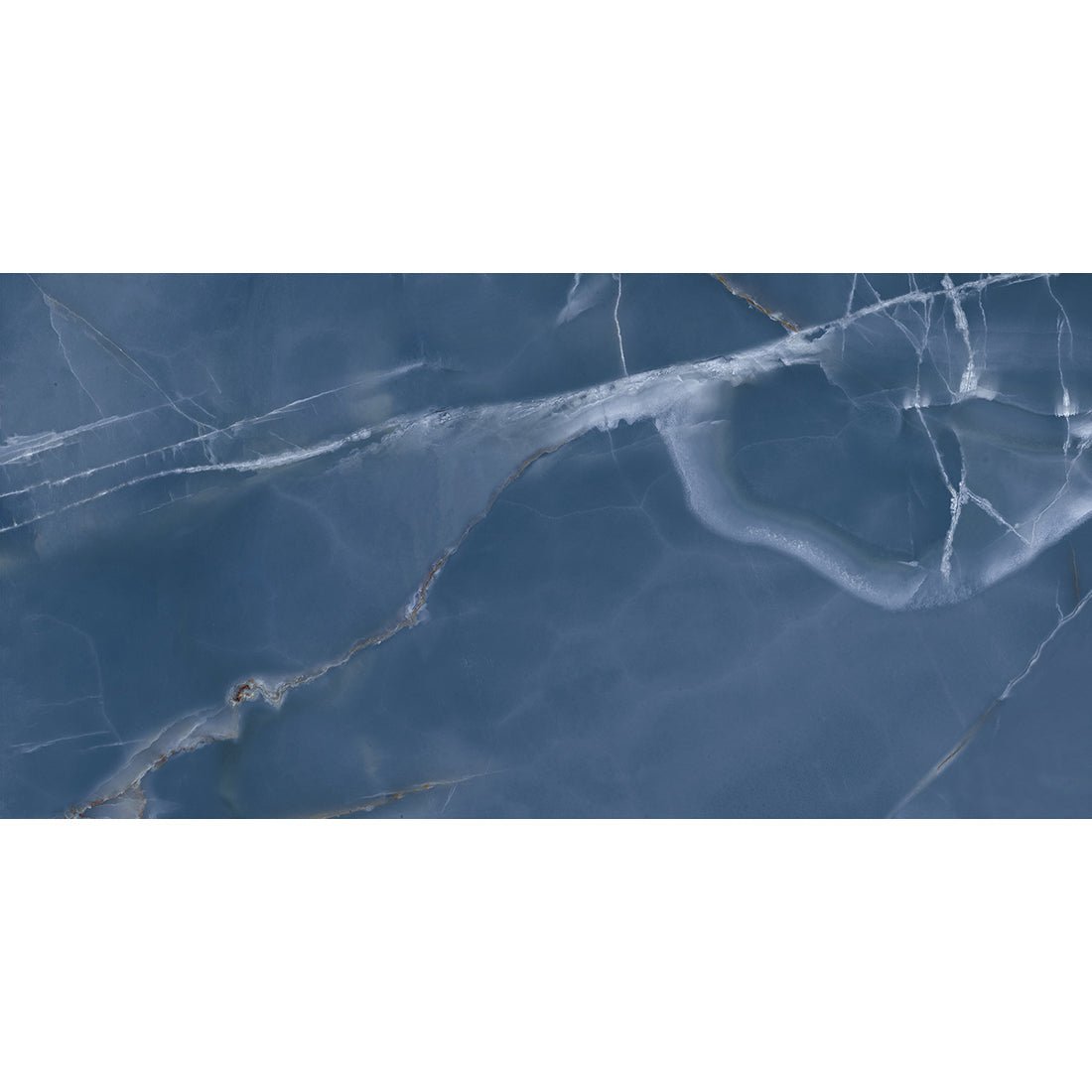 Pallet Deal: 56 Tiles (40 sq.m) Onyx Real 60x120cm Blue Porcelain Polished Wall & Floor Tile - TILES Paradise