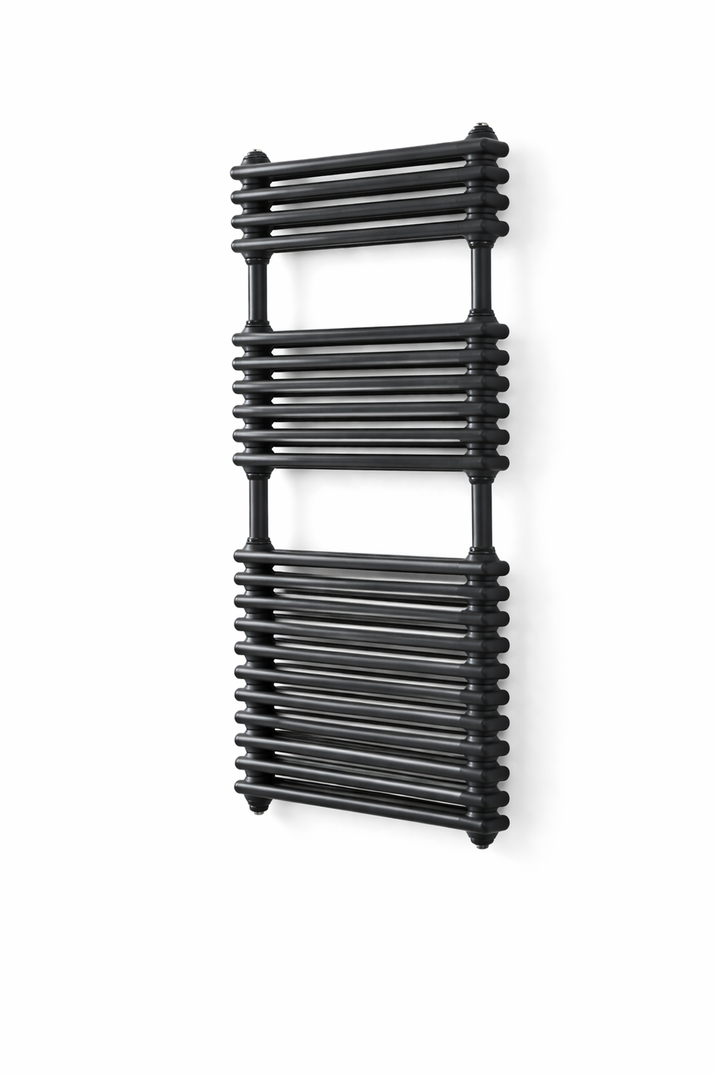 Pilastra Anthracite Grey Column Heated Towel Rail