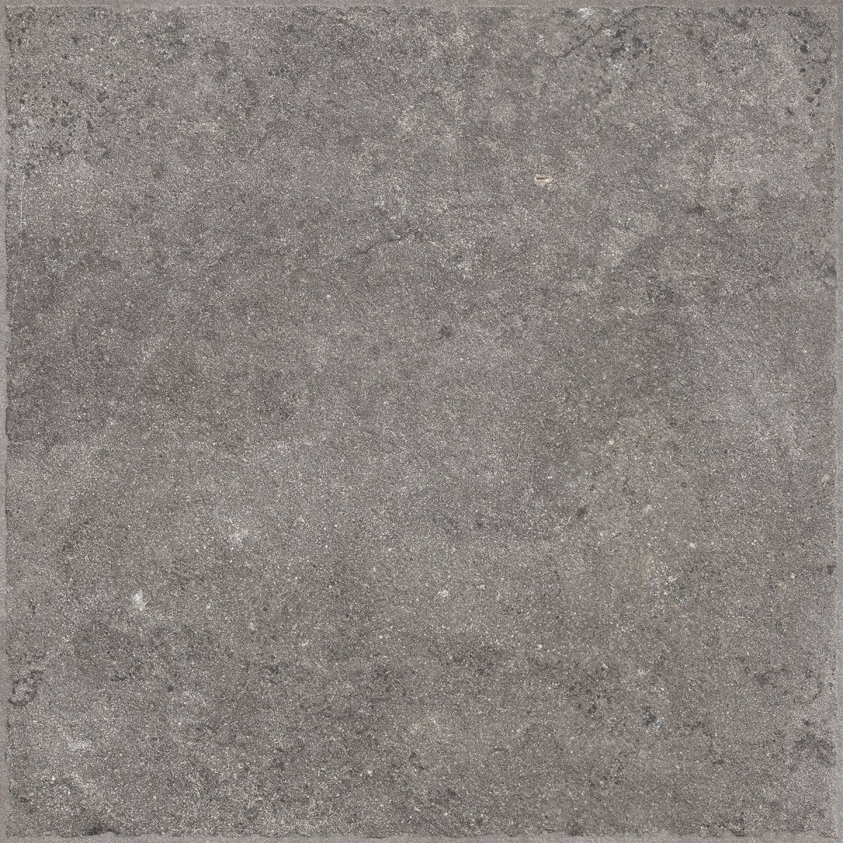 Portland Black Stone Effect Matt Full Body Porcelain 60x60cm Wall & Floor Tile - TILES Paradise