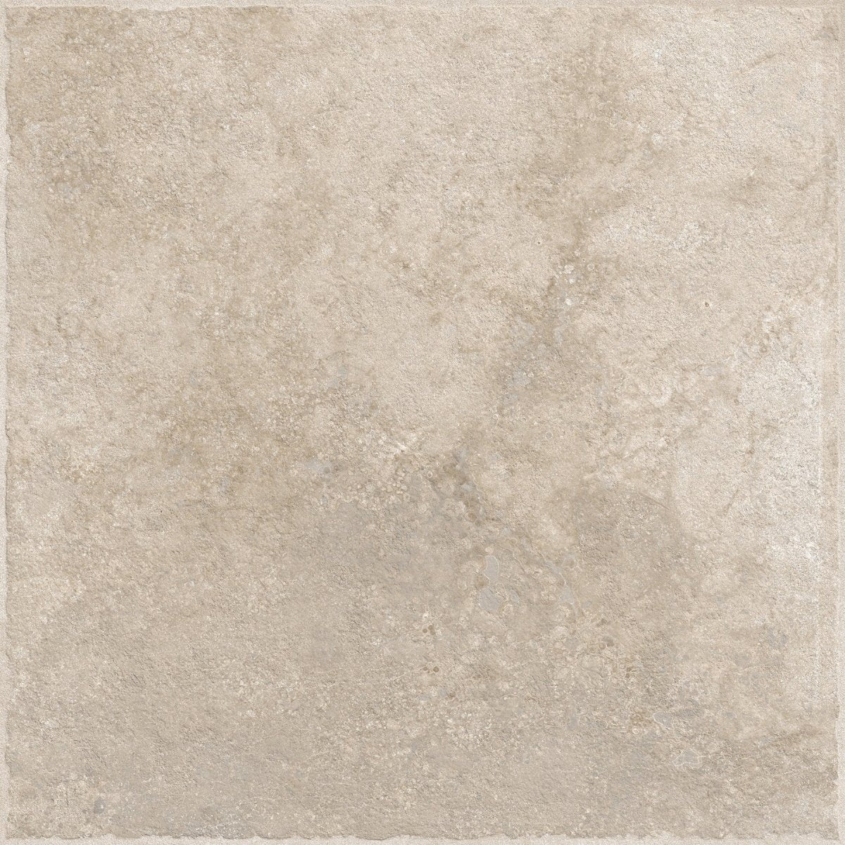Portland Cream Stone Effect Matt Full Body Porcelain 60x60cm Wall & Floor Tile - TILES Paradise