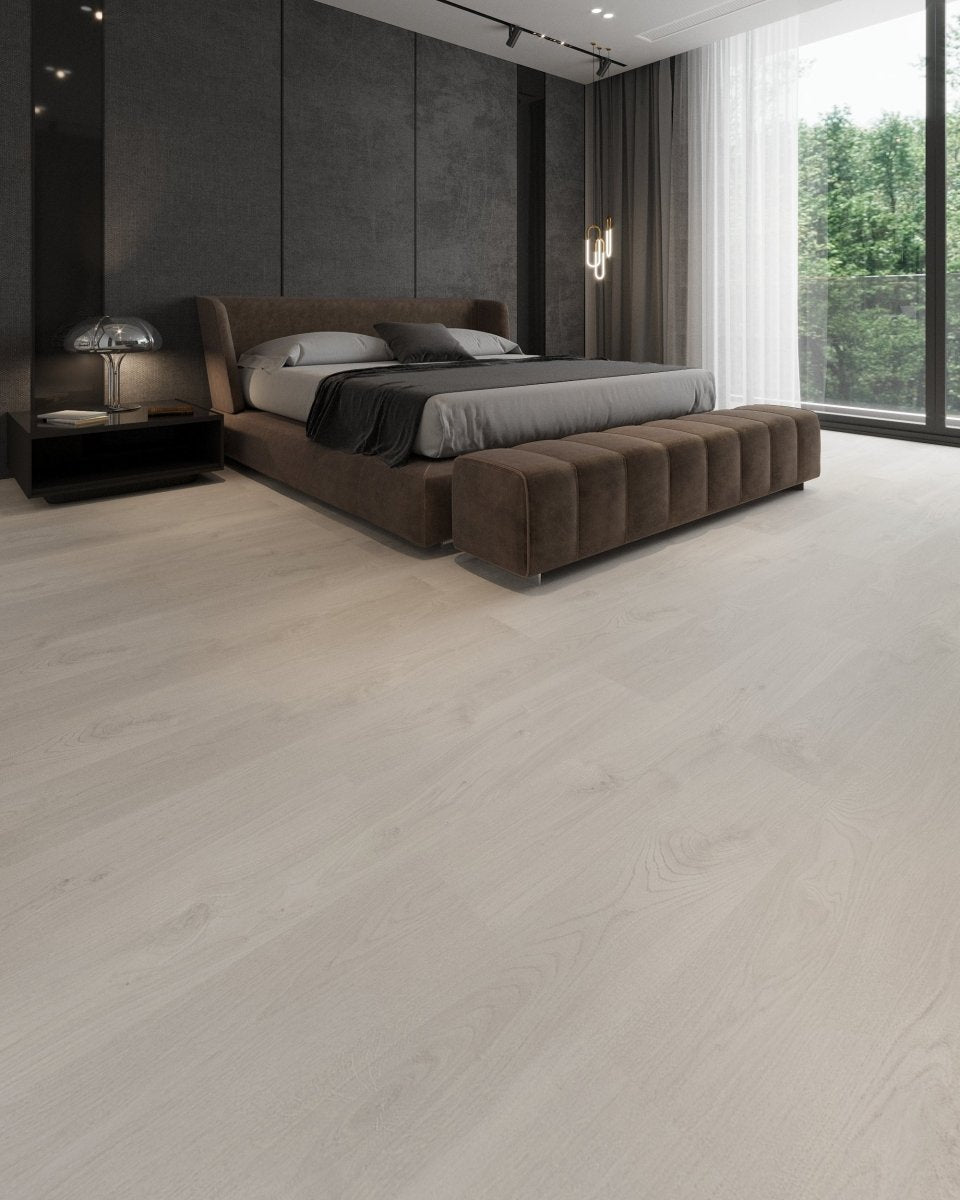 RegalStone Infinity Plank SPC Click Vinyl Flooring - Galileo Light Grey - TILES Paradise