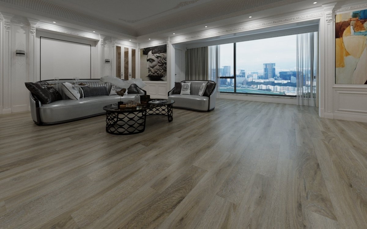 RegalStone Infinity Plank SPC Click Vinyl Flooring - Voyager Walnut - TILES Paradise