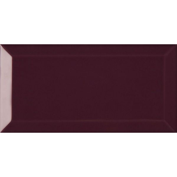Boomin Plum Gloss 10x20cm Ceramic Metro Tiles