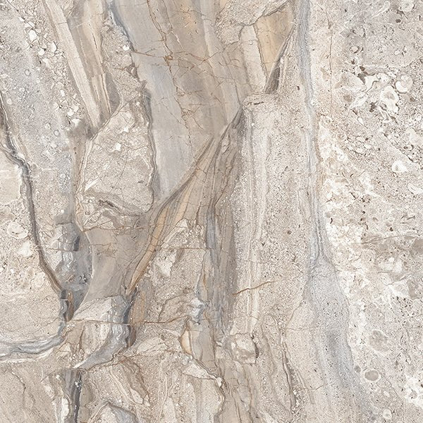 Sahara Onyx Beige Gloss Porcelain 60x60cm Bathroom Wall & Floor Tile - TILES Paradise