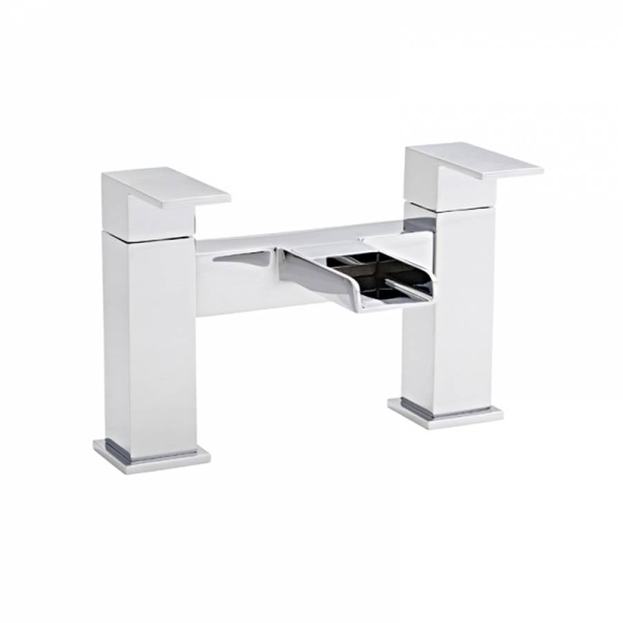 Serino Chrome Square Bath Filler Tap