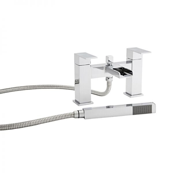 Serino Chrome Square Bath Shower Mixer Tap