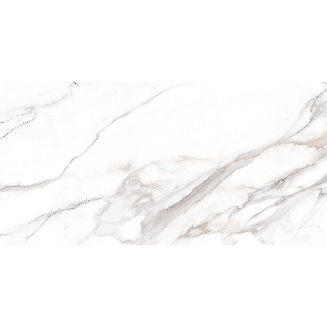 Sirenflow Gold Marble Effect Matt Porcelain Tile 60x120cm