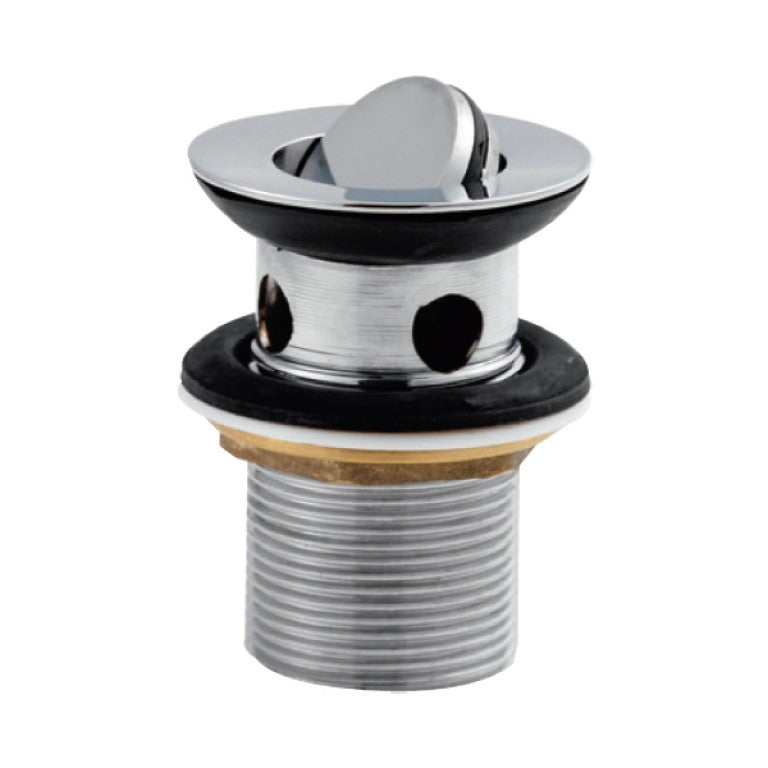 Slotted Flip Top Basin Waste – Chrome