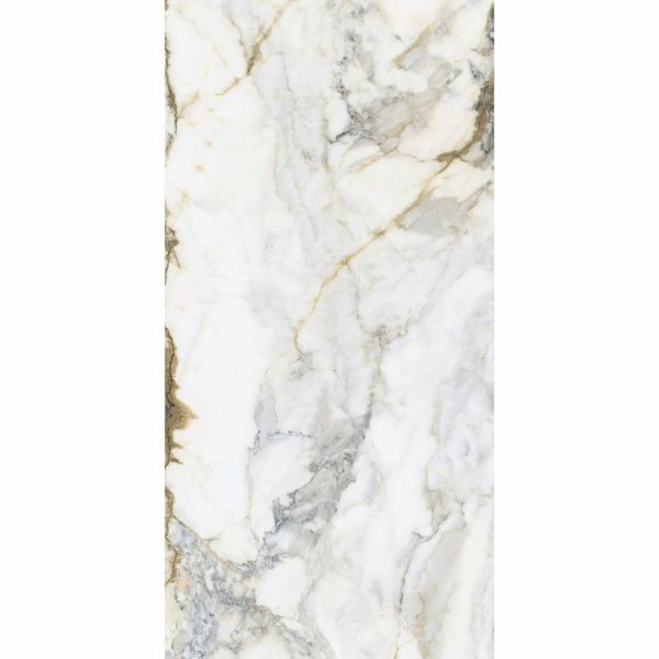 Spanish Leviglass Pisa gold Marble Effect Tile 60x120cm Porcelain Wall and Floor Tile - TILES Paradise