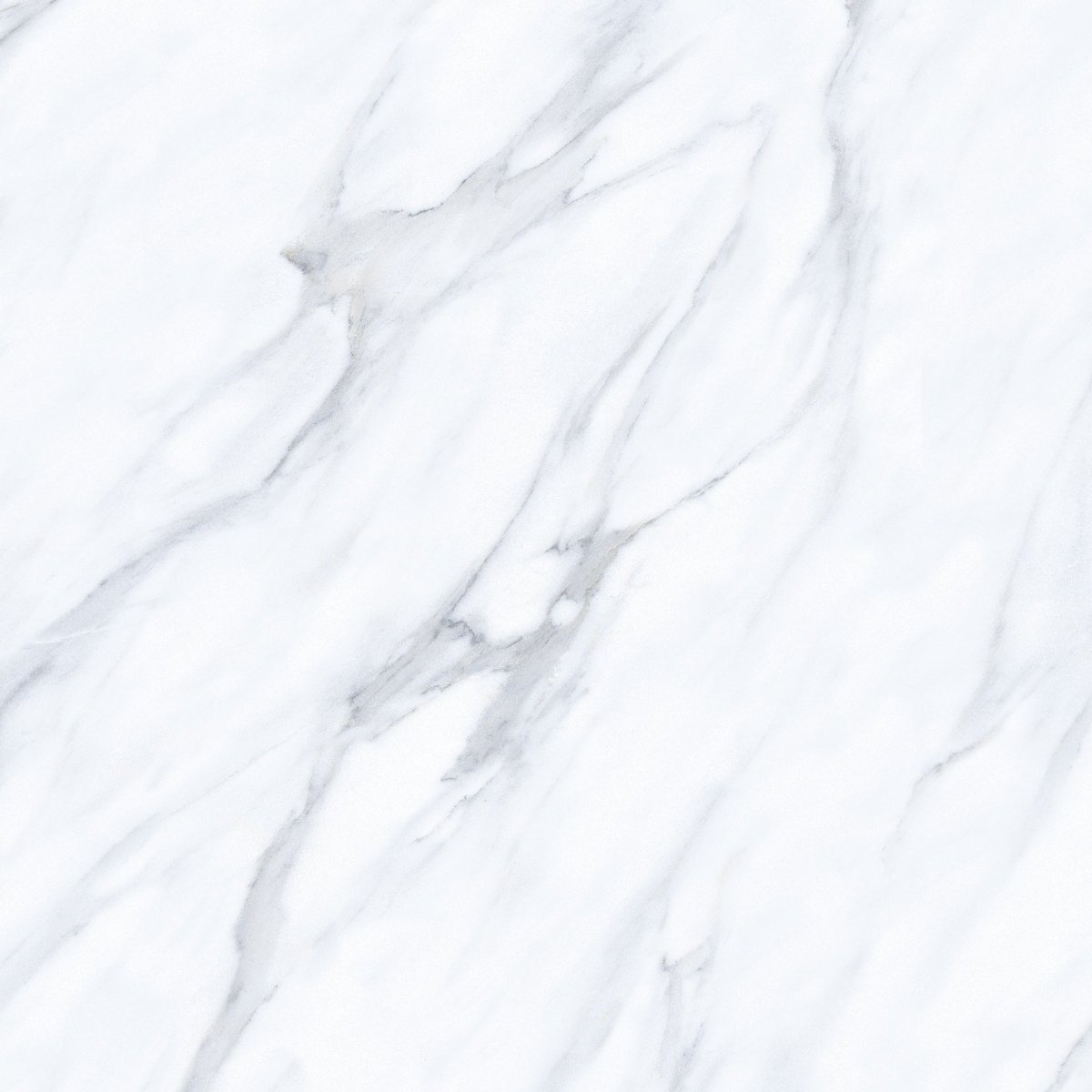 Statuario Mercury Marble Effect Porcelain Gloss 60x60cm Kitchen Bathroom Wall and Floor Tile - TILES Paradise