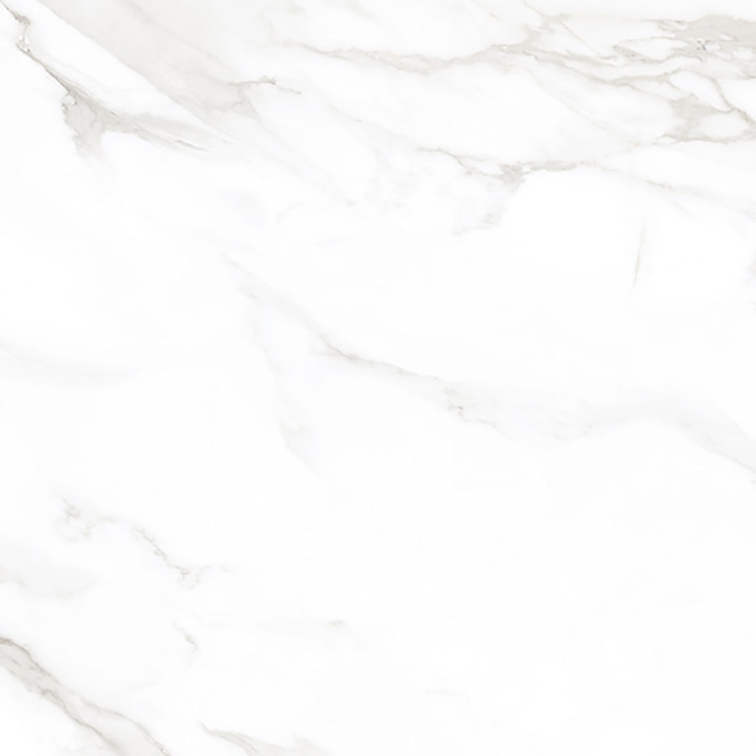 Statuario Mercury Grey Marble Effect Polished 60x60cm Porcelain Wall & Floor Tile