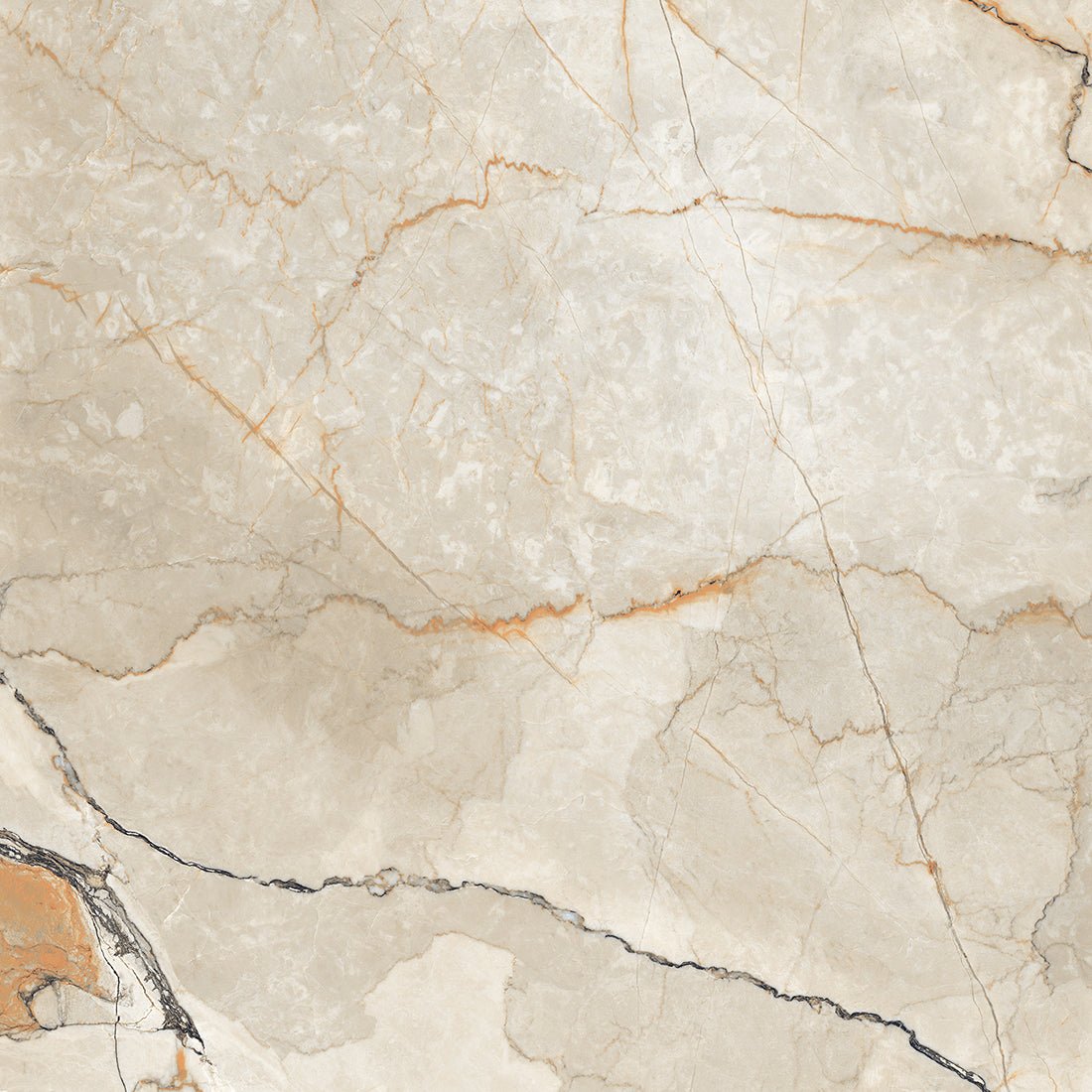 Sylvan Beige Marble Essence 60x60cm Matt Anti - Slip Porcelain Wall & Floor Tile - TILES Paradise