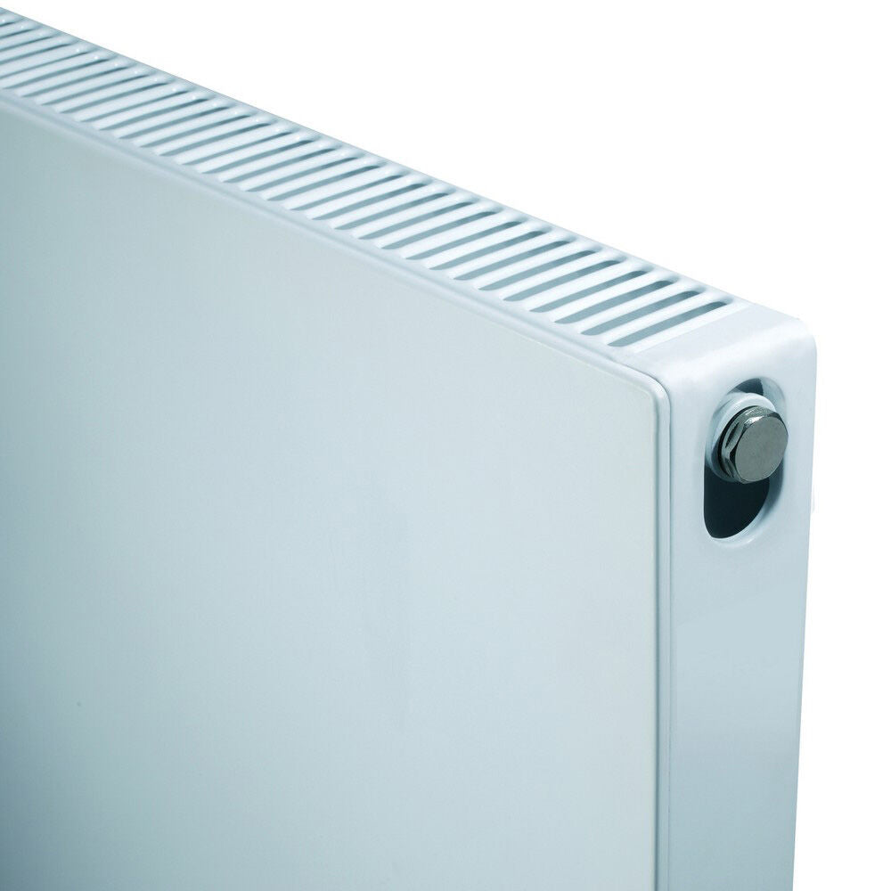Type 11 Flat Panel Radiator – Single Panel Single Convector, White