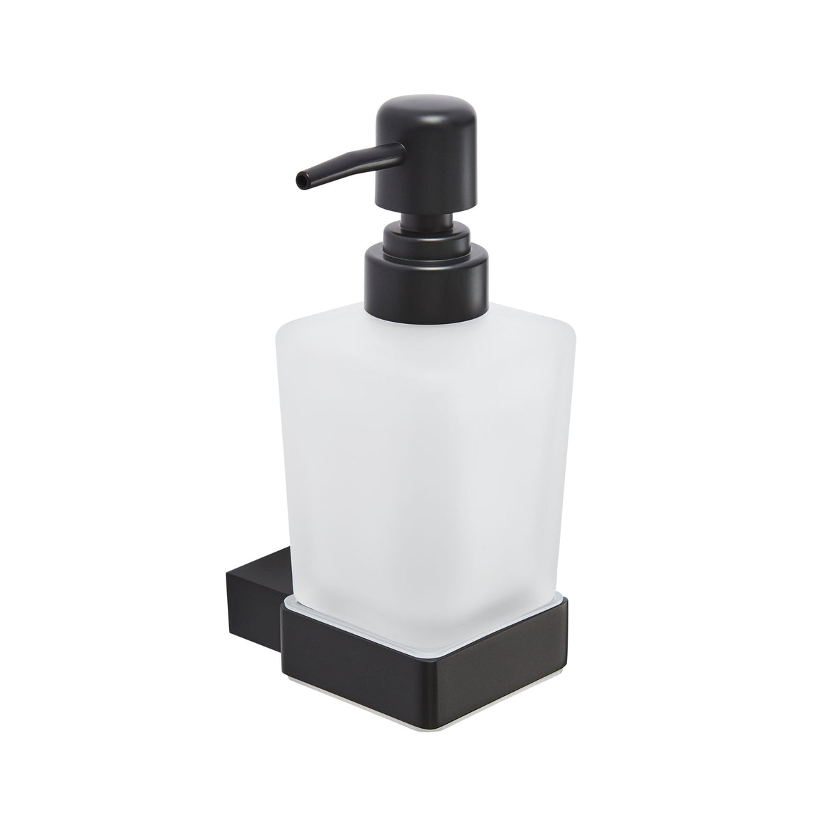 Velluto Matt Black Soap Dispenser