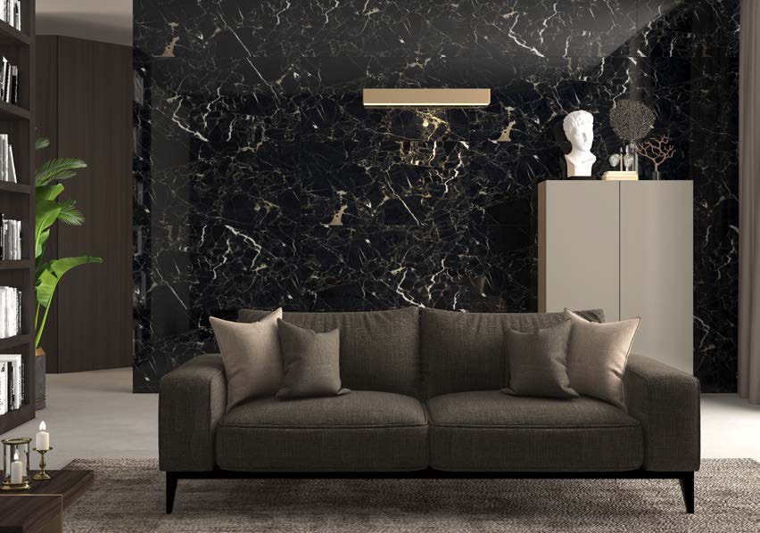Black Rose Porcelain 60x60cm Kitchen Bathroom Wall and Floor Tile