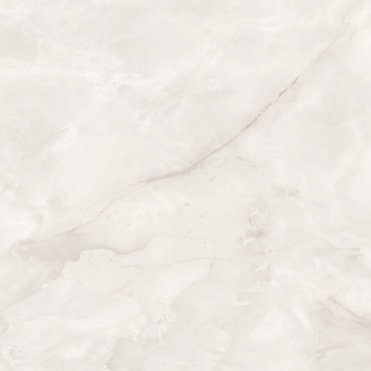 Onyx White Gloss Porcelain 60x60cm Kitchen Bathroom Wall and Floor Tile - TILES Paradise