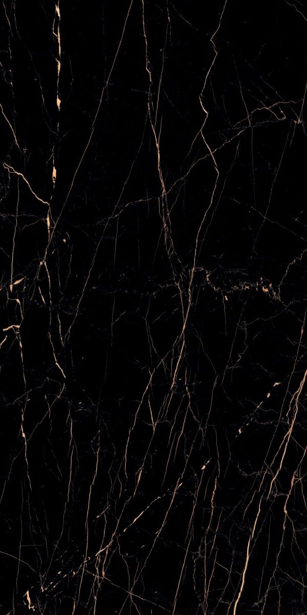 Pallet Deal: 60 Tiles (43 sq.m) - Rich Black & Gold High Gloss Porcelain 60x120cm for Kitchen & Bathroom - TILES Paradise