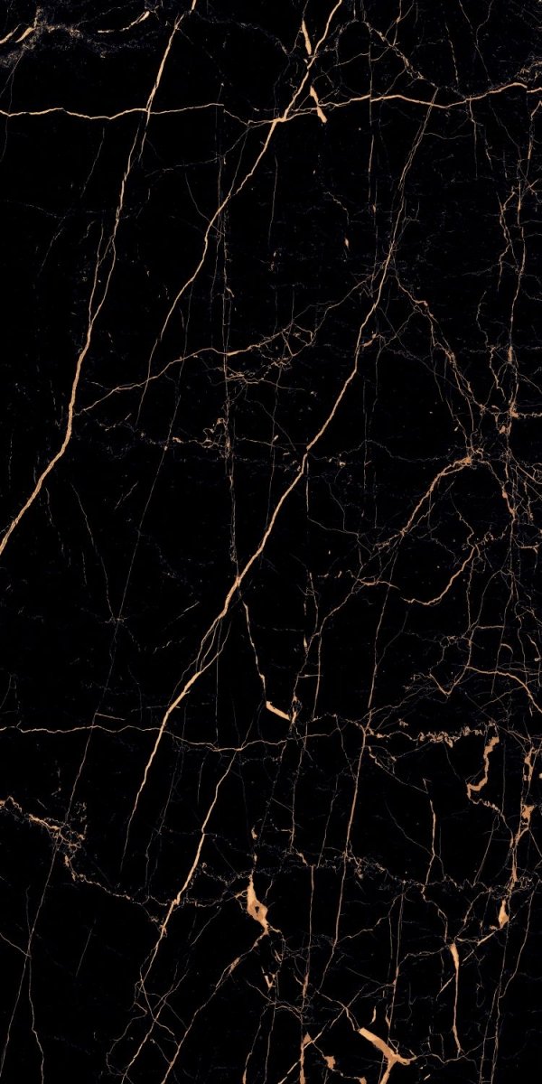 Pallet Deal: 60 Tiles (43 sq.m) - Rich Black & Gold High Gloss Porcelain 60x120cm for Kitchen & Bathroom - TILES Paradise